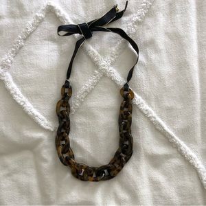 J.Crew lucite necklace